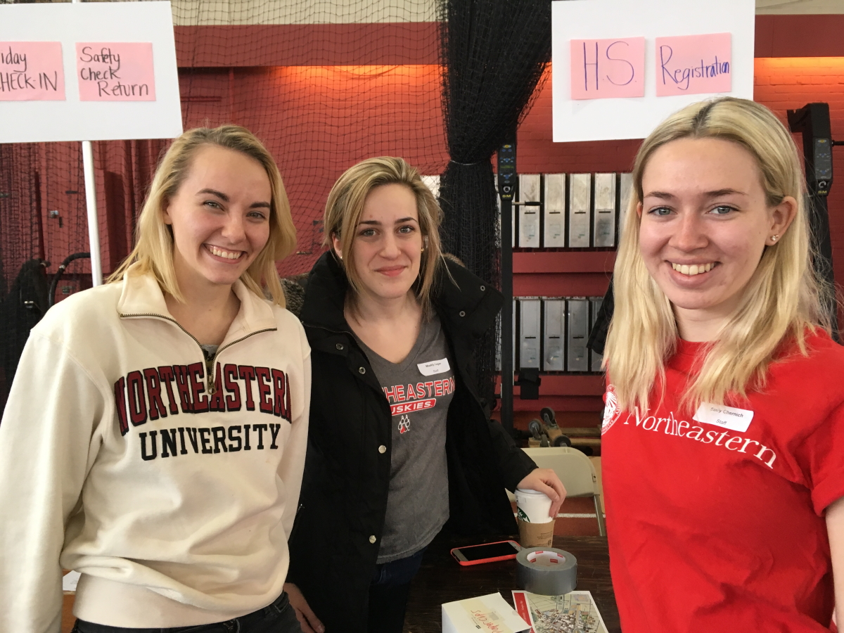 Volunteering BPS Science Fair Center for STEM Education